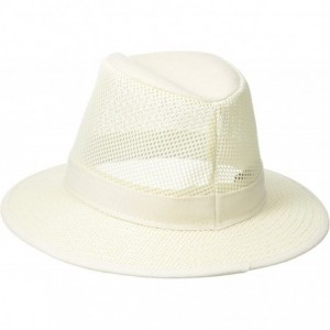 Cowboy Hats Safari Packable Breezer Hat - Natural - CZ11HYTQCAX $44.45