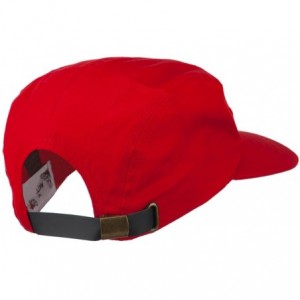 Baseball Caps 5 Panel Cotton Cap - Red - C811ND5HH2F $14.09