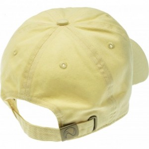 Baseball Caps Solid Cotton Cap Washed Hat Polo Camo Baseball Ball Cap [12 Light Yellow](One Size) - CS182G065YL $10.66