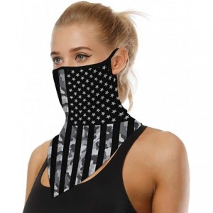 Balaclavas Men Women Ear Loops Face Scarf Neck Gaiters Bandana Mask Balaclava for Dust Wind - 2 - CM198UAH3K4 $12.43