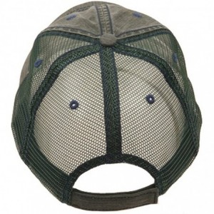 Baseball Caps Low Profile Special Cotton Mesh Cap-Dk. Green OSFM - C411V960FHT $10.08