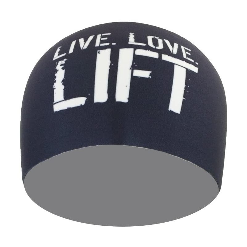 Headbands Live Love Lift" Moisture Wicking 4" Headband- One Size- Black - CN11MB42Y6X $7.85