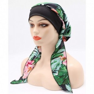 Skullies & Beanies Chemo Cancer Head Scarf Hat Cap Tie Dye Pre-Tied Hair Cover Headscarf Wrap Turban Headwear - CV198M5IGD2 $...