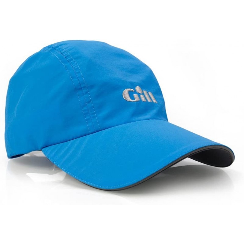 Baseball Caps Regatta Cap with 50+ UV Protection and Anti-Corrosion Clip One Size Fits All - Bright Blue - CH188EE62ZO $19.75