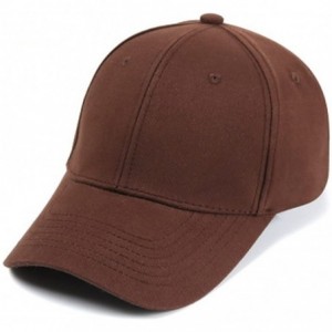 Baseball Caps Men Women Personalized Trucker Hats Customized Adjustable Snapback Baseball Caps Dad Hat - Brown - CR18E0GYIDN ...