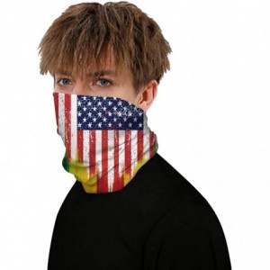 Balaclavas Stars and Stripes USA Flag Bandana Neck Gaiter Balaclavas Scarf Headband - Usa Flag 2 - C919998XIXN $13.20