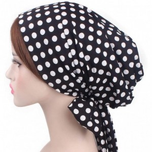 Skullies & Beanies Chemo Headwear Cancer Cap for Women Sleep Headscarf Bonnet Headwrap - 2 - C718RR29IQ8 $25.85