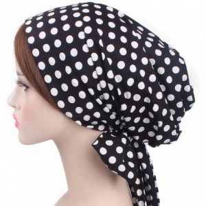 Skullies & Beanies Chemo Headwear Cancer Cap for Women Sleep Headscarf Bonnet Headwrap - 2 - C718RR29IQ8 $14.10