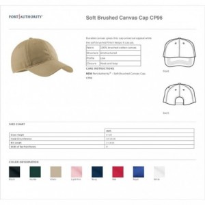 Baseball Caps Men's Soft Brushed Canvas Cap - White - CB11QDS2TAX $8.63