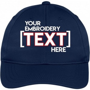 Baseball Caps Custom Embroidered Youth Hat - ADD Text - Personalized Monogrammed Cap --True Navy - CS18ECS6I5Z $15.00