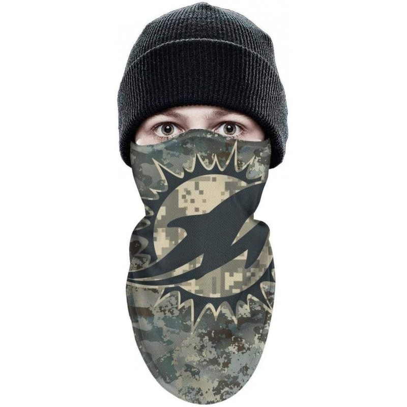 Balaclavas Half Balaclava Fleece Winter Warm Camouflage Camo Winter Face Mask for Mens Womens - White-23 - CB18NXD8Q98 $12.70