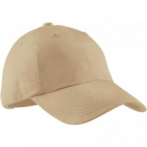 Baseball Caps Women's Garment Washed Cap - Stone - C811NGRHNEH $9.37