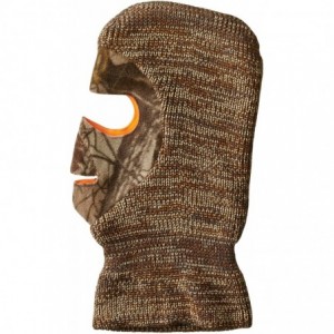 Balaclavas Men's Reversible Camo Facemask - Adventure Grey - CZ11Q29YKXX $13.56