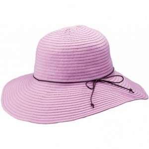 Fedoras Womens Glenda Resort Sun Hat - Purple - CQ18048CNTK $36.54