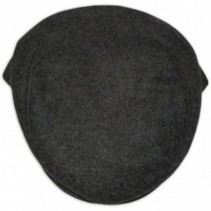 Newsboy Caps Mens Womens Wool Winter Flat Cap Italian Designer Hat (CT514) - Grey - CJ11UJOZHZH $21.09