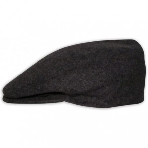 Newsboy Caps Mens Womens Wool Winter Flat Cap Italian Designer Hat (CT514) - Grey - CJ11UJOZHZH $21.09