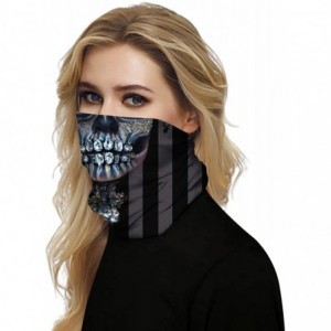 Balaclavas Seamless Rave Bandana Face Mask Neck Gaiter Scarf Headwear Balaclava for Men Women Dust Wind Sun Protection - CW19...