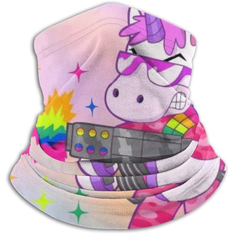 Balaclavas Neck Gaiter Headwear Face Sun Mask Magic Scarf Bandana Balaclava - Cool Rainbow Unicorn Funny - CI197SECCA0 $14.64