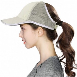 Baseball Caps Women Ponytail Snapback Cap Baseball Dad Hat for Girl High Messy Bun 56-60cm - Green_00701 - CP18QHAT5YQ $10.88