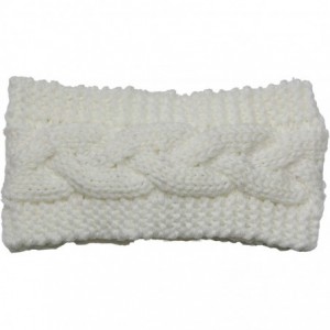 Skullies & Beanies 3 Pack Womens Winter Knit Headband & Hairband Ear Warmer & Beanies - Black-white-wine - CI1884UE0HZ $12.34