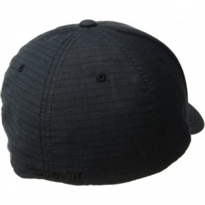 Baseball Caps Men's Black Textures Baseball Cap - Black/Black Ripstop - CZ187EO49DO $27.71
