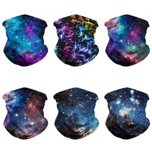 Balaclavas Cycling Protection Bandana Balaclava Headwear - Starry Sky3*6pcs - C01989XLDO5 $31.58