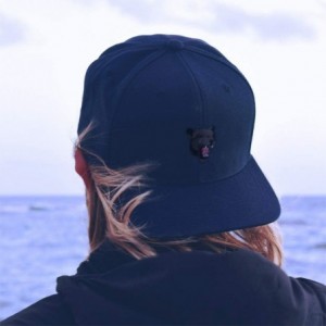 Baseball Caps Custom Baseball Cap Panther Head Embroidery Acrylic Dad Hats for Men & Women - Navy - CT18SK8T9C8 $19.07