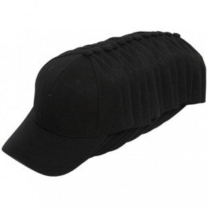 Baseball Caps 12-Pack Adjustable Baseball Hat - CV12CF6XXAV $63.87