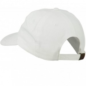 Baseball Caps Film Crew Embroidered Washed Cap - White - CW18WT4G5RD $23.05