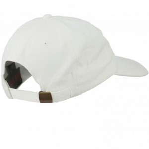 Baseball Caps Film Crew Embroidered Washed Cap - White - CW18WT4G5RD $23.05