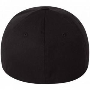 Baseball Caps Woolly Combed Cap - Black - CD182YM6W0X $13.31