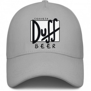 Baseball Caps Duff Beer Logo Womens Baseball Trucker Protection - Duff Beer Logo-42 - CS18X7MNQSK $15.92