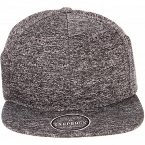 Baseball Caps Blank Snapback Colorways - Heather Gray - CT18RWQSIDS $11.57