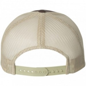 Baseball Caps Trucker Cap - Brown/ Khaki - CF12EGAF2H1 $7.55