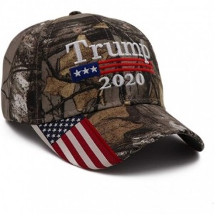 Baseball Caps Men Women Make America Great Again Hat Adjustable USA MAGA Cap-Keep America Great 2020 - 2020-camouflage - C318...