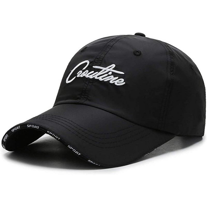 Baseball Caps Lightweight Baseball Waterproof Protection - Cp14-black - CG18EXGDXSO $11.11