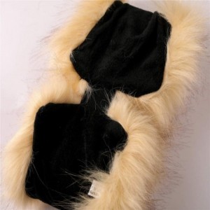 Cold Weather Headbands Womens Faux Fur Headband Winter Earwarmer Earmuff Hat Ski - Beige - C712O2T80AM $10.90