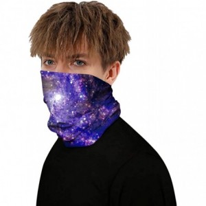 Balaclavas Windproof Face Mask-Balaclava Hood-Cold Weather Motorcycle Ski Mask - Universe Purple - CE197ZIDSNO $11.67