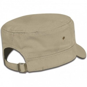 Baseball Caps 39th Infantry Regiment Cadet Army Cap Flat Top Sun Cap Military Style Cap - Natural - CL18Z36GT82 $25.97