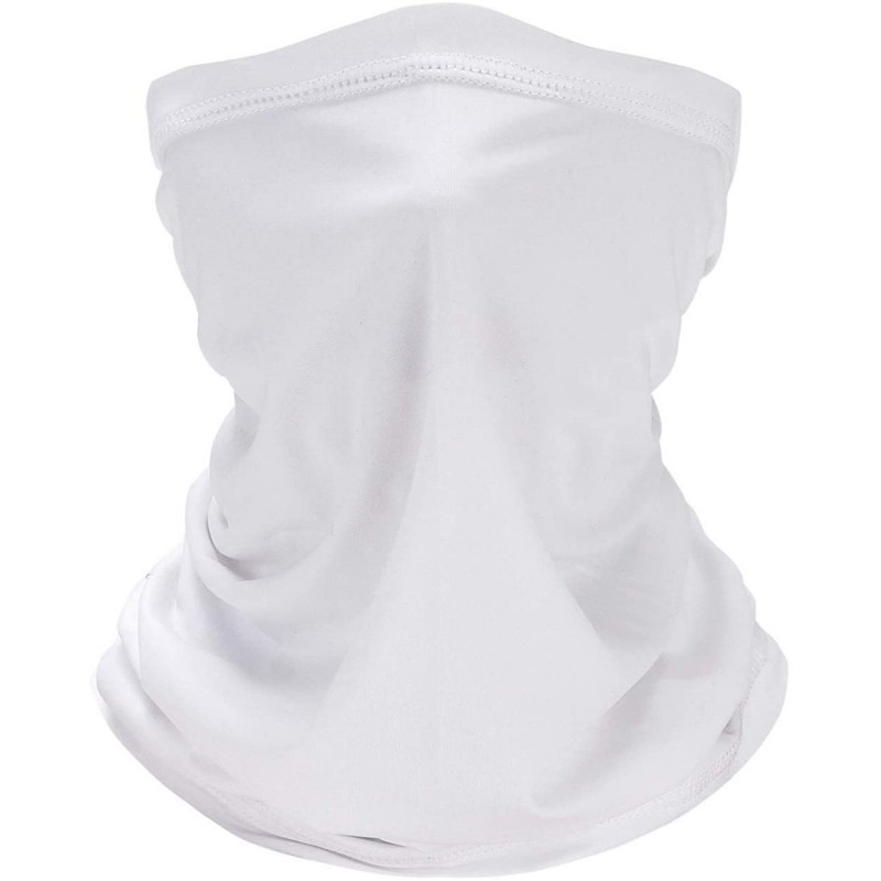 Balaclavas Headwear Face Mask Balaclava Headband Neck Gaiter for Women Men 12 in 1 Multifunctional - White - C0197W0N9SW $11.96