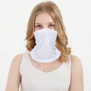 Balaclavas Headwear Face Mask Balaclava Headband Neck Gaiter for Women Men 12 in 1 Multifunctional - White - C0197W0N9SW $11.96