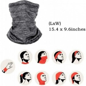 Balaclavas Headwear Face Mask Balaclava Headband Neck Gaiter for Women Men 12 in 1 Multifunctional - White - C0197W0N9SW $11.96