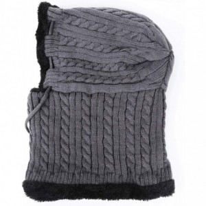 Skullies & Beanies Flannel Unisex Beanie hat - Mut-gray - CB18H67Y600 $12.06