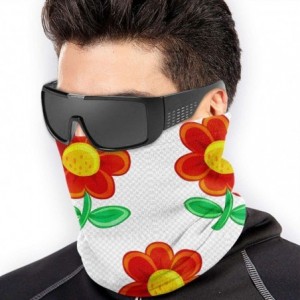 Balaclavas Flower Non Slip Seamless Dust Men & Women Face Mask For Outdoor Sports Neck Gaiter Cover Scarf Bandana Balaclava -...