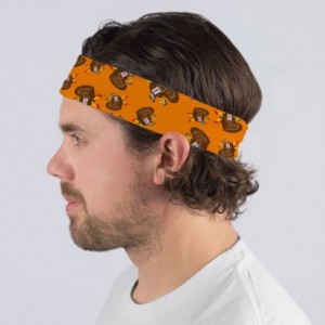 Headbands RokBAND Multi-Functional Holiday Running Headband - Thanksgiving Turkey Trot Styles - Turkeys - CX128EZHXNB $17.46