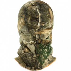 Balaclavas Reversible Fleece Camo Balaclava - Realtree Edge/Blaze - CZ18ZAWDTRZ $16.77