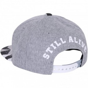 Baseball Caps Animal Paper Folding Rubber Logo Flat Bill Snapback Hat Baseball Cap - Zebra-grey - CN12FXL7R0D $35.65