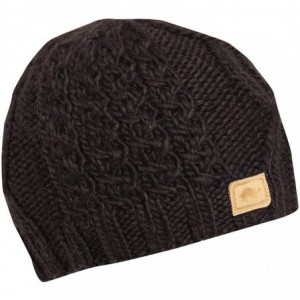 Skullies & Beanies Women's Selena Fleece Lined Cable Knit Beanie - Black - CZ18XTIKAQM $31.35