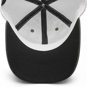 Baseball Caps Washing Mesh Back Black Trucker Cap Duramax-V8-engine-logo-Men Womens Outdoor Snapback Hats - CA18A9TWGX6 $17.08