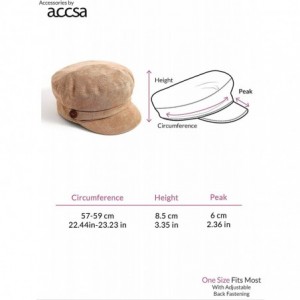 Newsboy Caps Women Fashion Newsboy Cap Bakerboy Cabbie Gatsby Pageboy Visor Beret Hat - Camel Hat Amber Button - CX18T6ASGXN ...